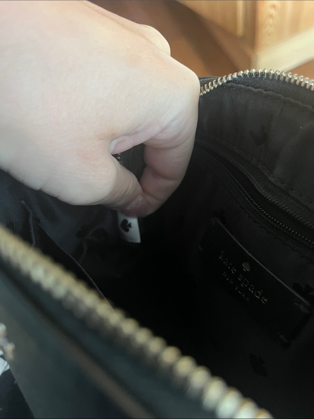 kate spade Black Leather Crossbody Bag - Picture 7 of 9